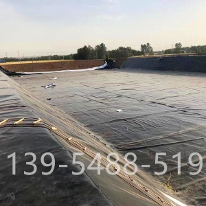 新希望项目氧化塘土工膜施工案例